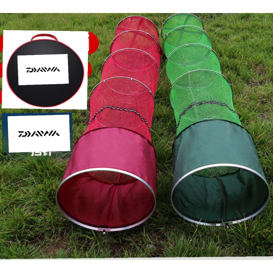 [HIGH QUALITY] daiwaa ตะกร้าปลาสแตนเลสระดับพรีเมียม 33 x 1m7 [QUALITY]
