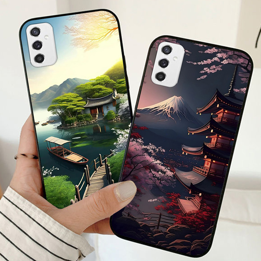 เคส Samsung m23 5g / m52 5g พิมพ์ลายภูมิทัศน์ญี่ปุ่น
