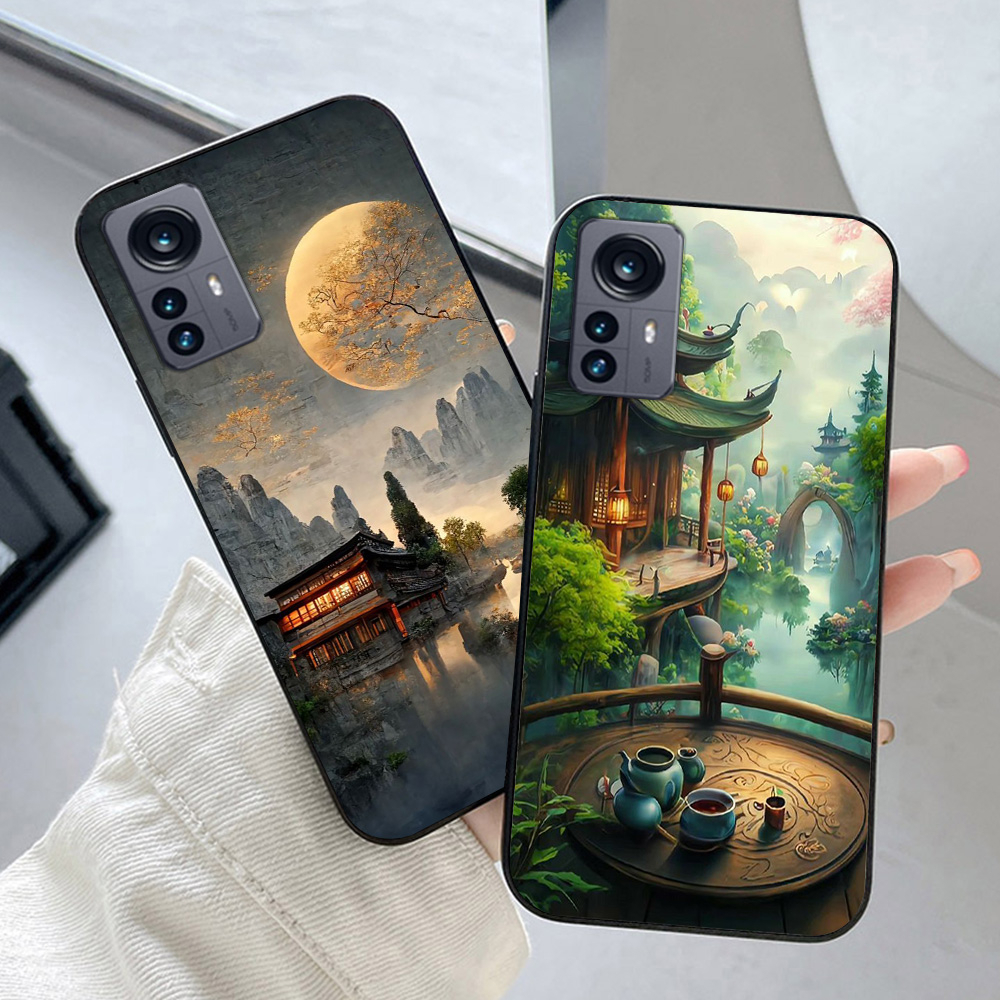 เคส Xiaomi 12 / mi 12 lite / mi 12 pro พิมพ์ลายภูมิทัศน์ญี่ปุ่น