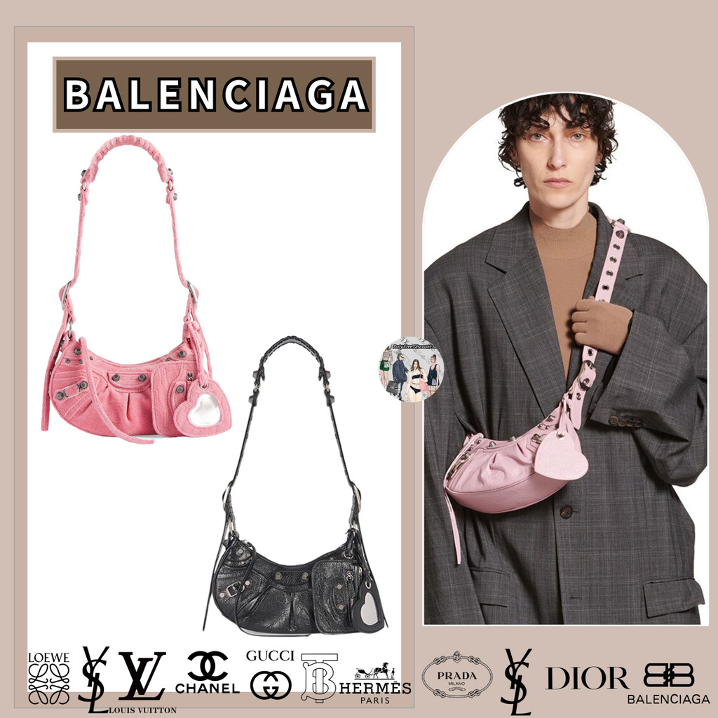 Balenciaga Women's LE CAGOLE XS กระเป๋าสะพายข้าง / ขายของแท้