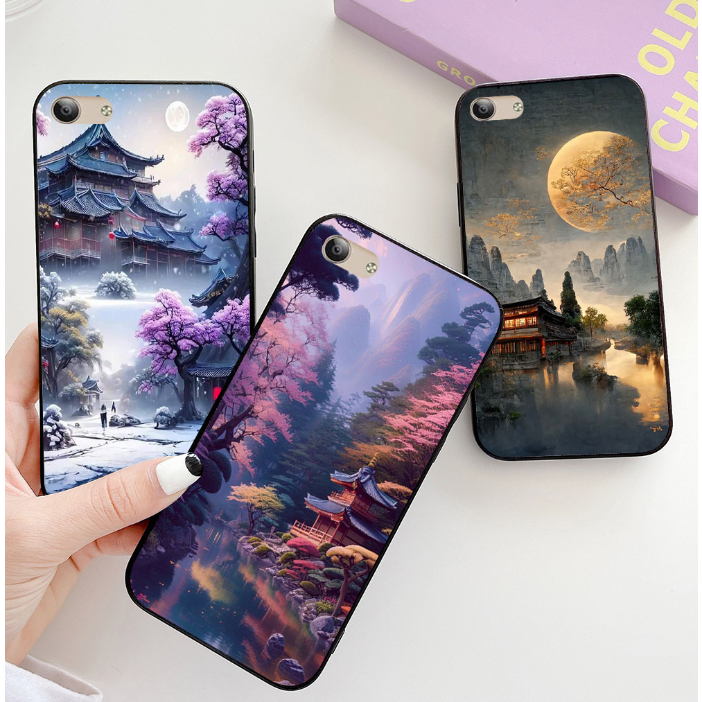 เคส Vivo vivo y53 / vivo y55 2015 / vivo x9 / vivo y71 พิมพ์ลายภูมิทัศน์ญี่ปุ่น
