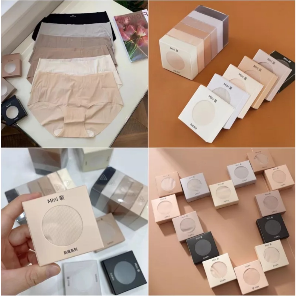 Odd 1c - กางเกงชั้นในสตรีผ้าไหมน้ําแข็งต้านเชื้อแบคทีเรียที่มองไม่เห็นสุด 999