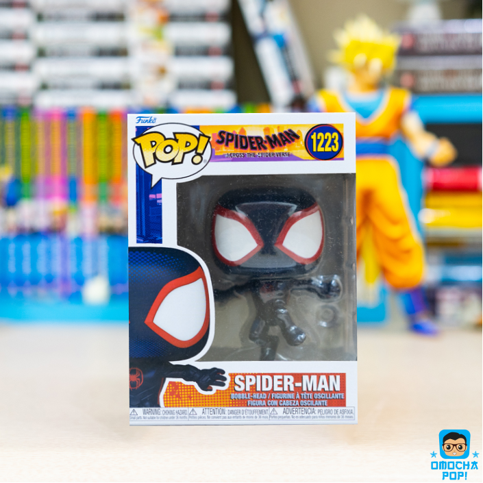 ต้นฉบับ Funko Pop Spider Man ข้าม Spider-Verse Spider-Man Miles Morales 1223 รูป