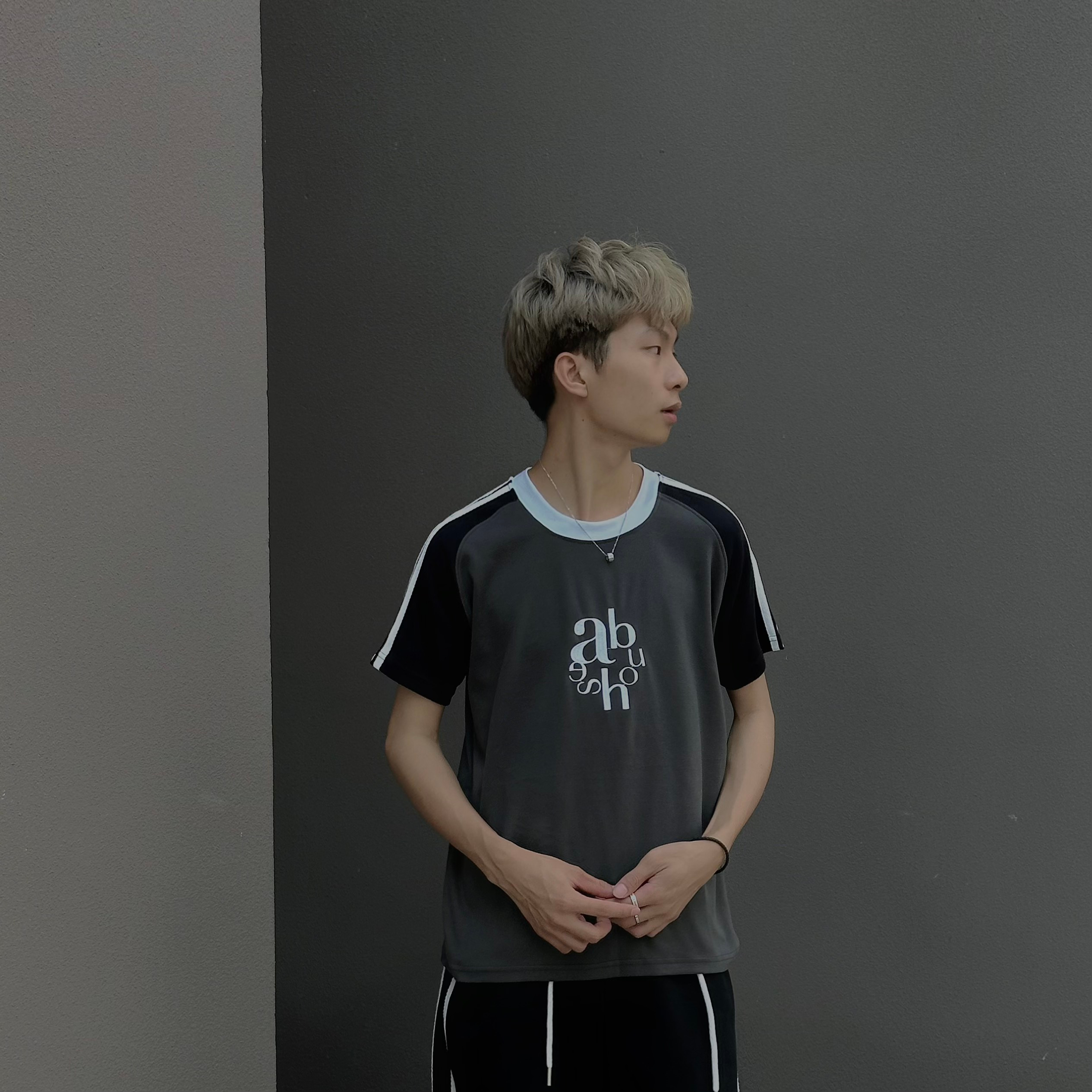 AB HOUSE - boxy tee VER2 สําหรับผู้ชายและผู้หญิง