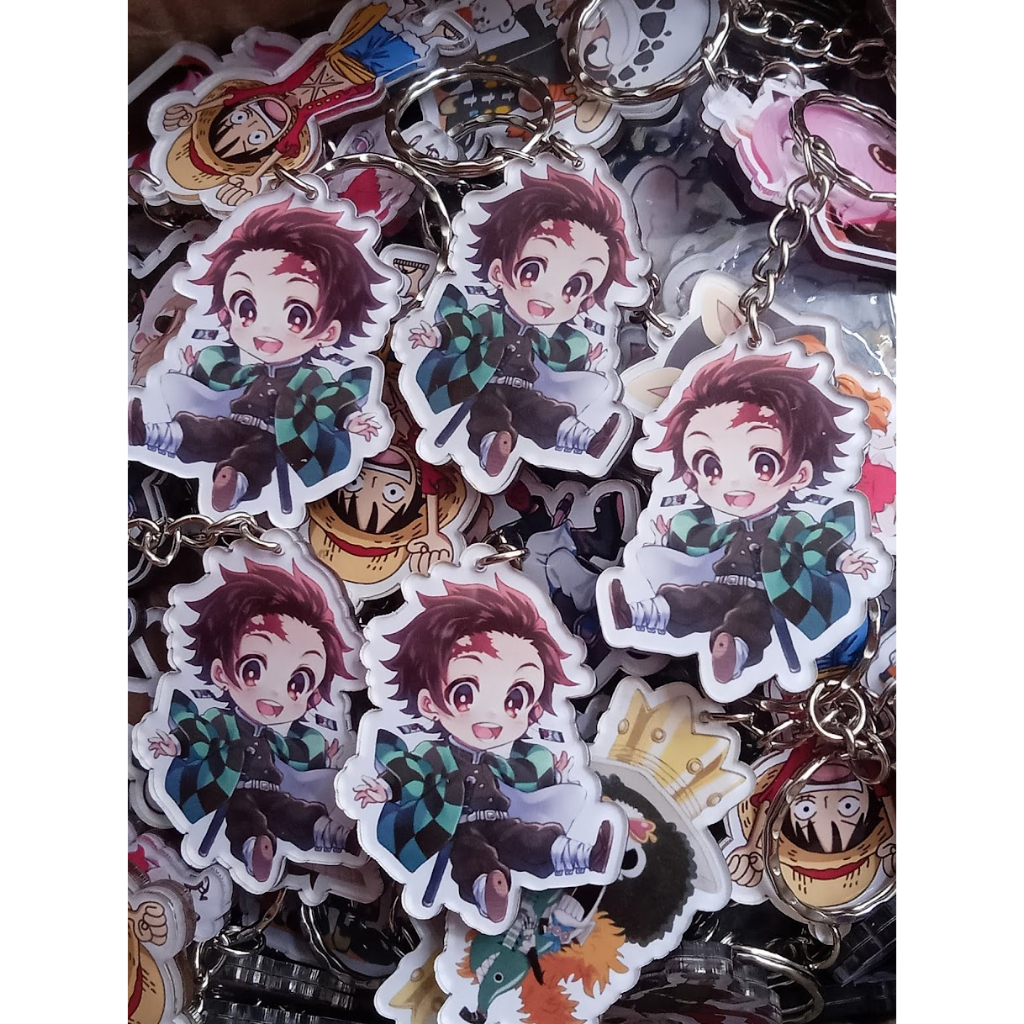 พวงกุญแจไมก้าตัวละคร Kamado Tanjiro