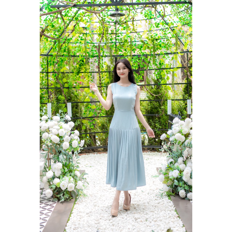 [MiiSon Shop] เดรสแขนกุด Lalaland