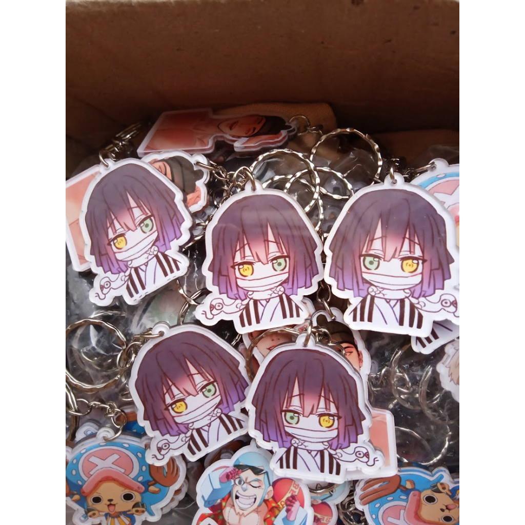 พวงกุญแจไมก้าตัวละครงู – Iguro Obanai