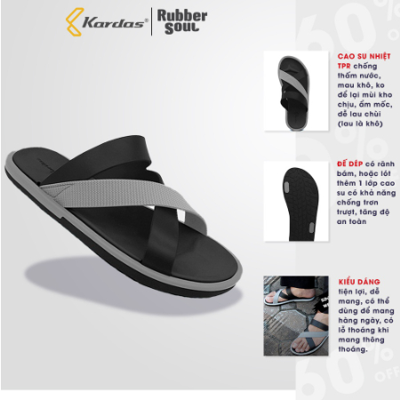KARDAS STREET Mens Thai Sandals 3.1 รองเท้าแตะสายไขว้นําเข้าแท้ - รองเท้าแตะไทยแท้