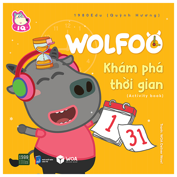 หนังสือ - Wolfoo ค้นพบเวลา