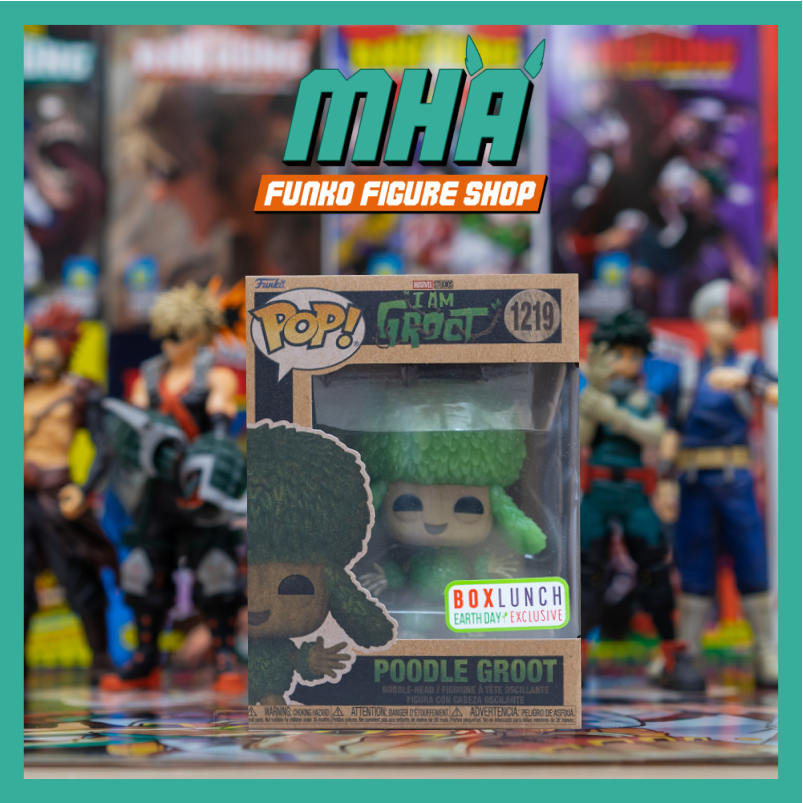 Funko Pop Marvel I Am Groot ของแท้ - Poodle Groot 1219 Boxlunch รุ่นพิเศษ