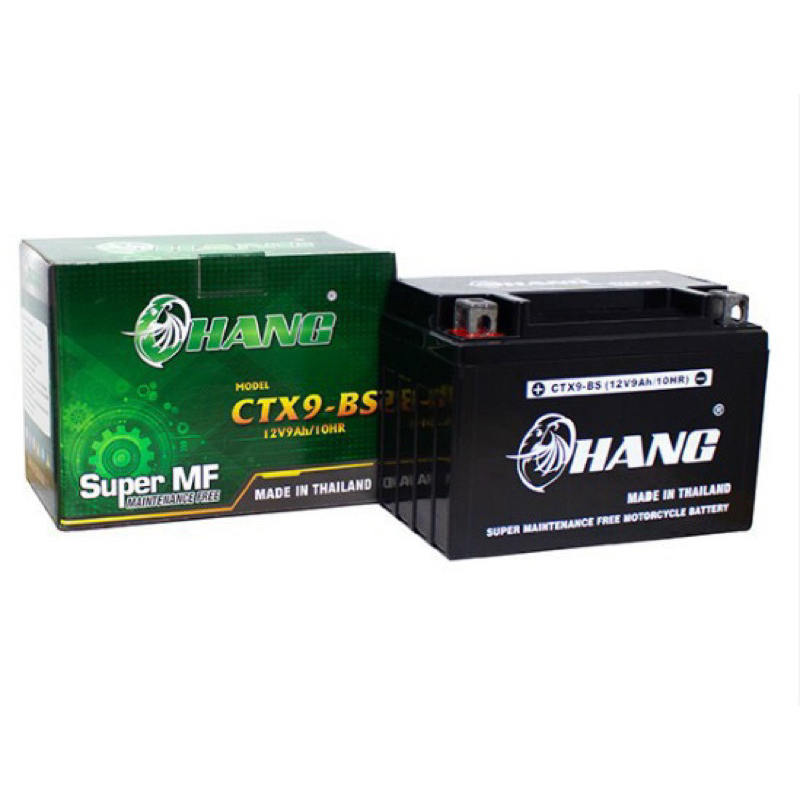 Chang CTX9-BS แบตเตอรี่มอเตอร์ไซค์ (12V-9AH)