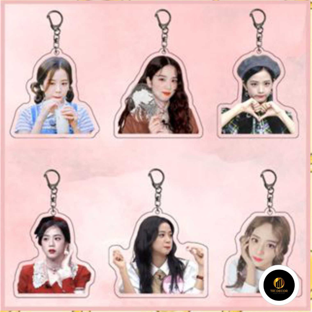 พวงกุญแจพิมพ์ลายสมาชิก Kim jisoo jisoo