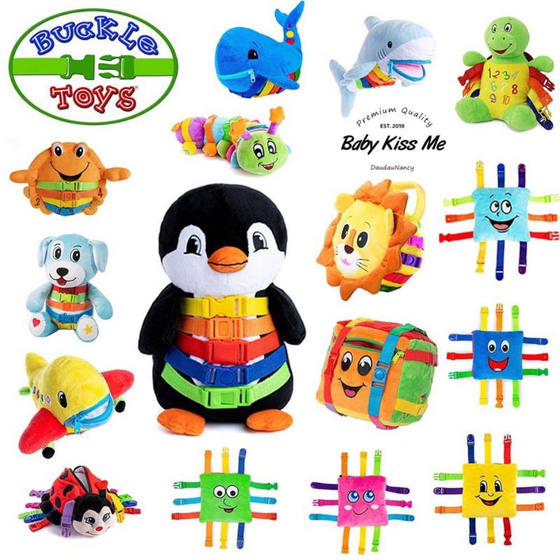 Montessori Fine Motor and Skill Exploration Toys สําหรับเด็ก - ของเล่นหัวเข็มขัด