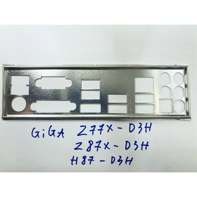 FE บล็อกหลัก GIGABYTE Z87X-D3H (โล่หลัก IO: 552)