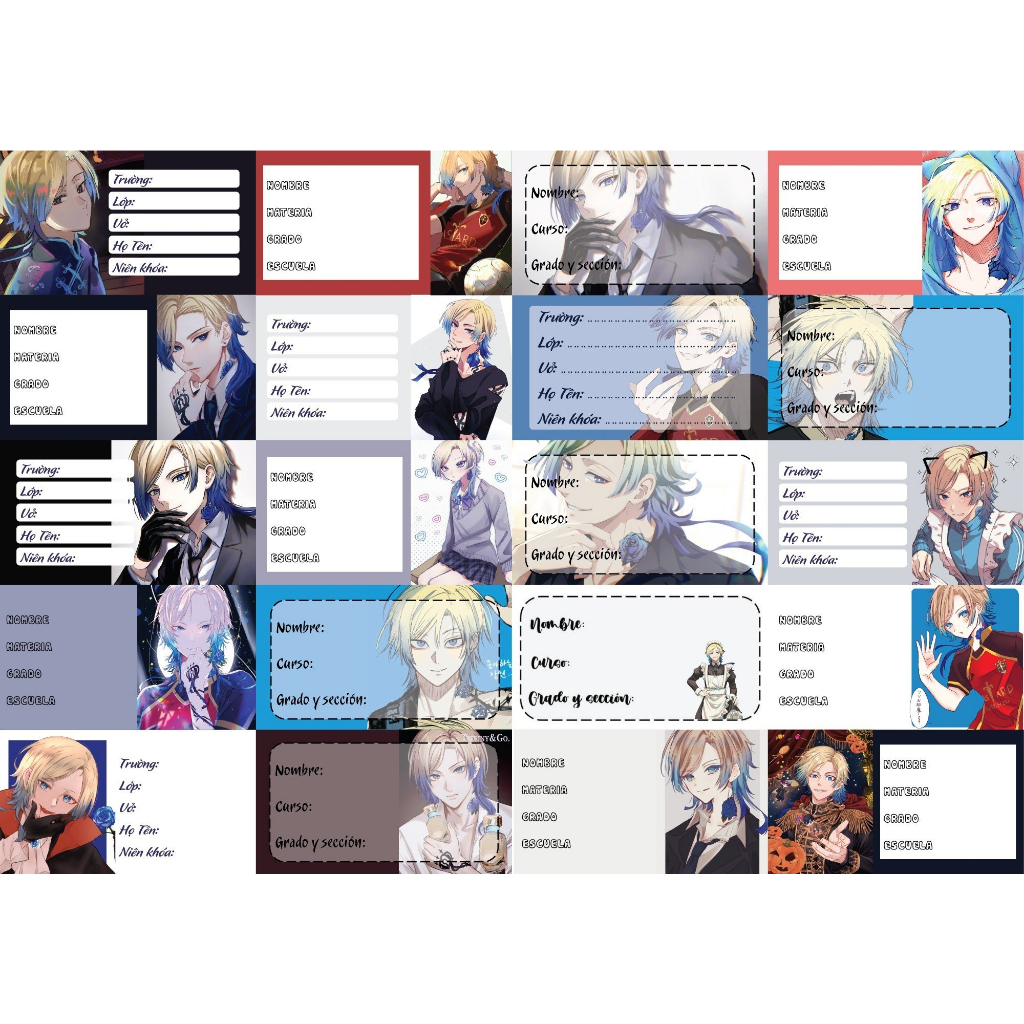 สมุดบันทึกตัวละคร Anime Blue lock kaiser