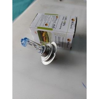 H7 HCL หลอดไฟรถยนต์หัวสีฟ้า หลอดไฟหน้ารถคอส