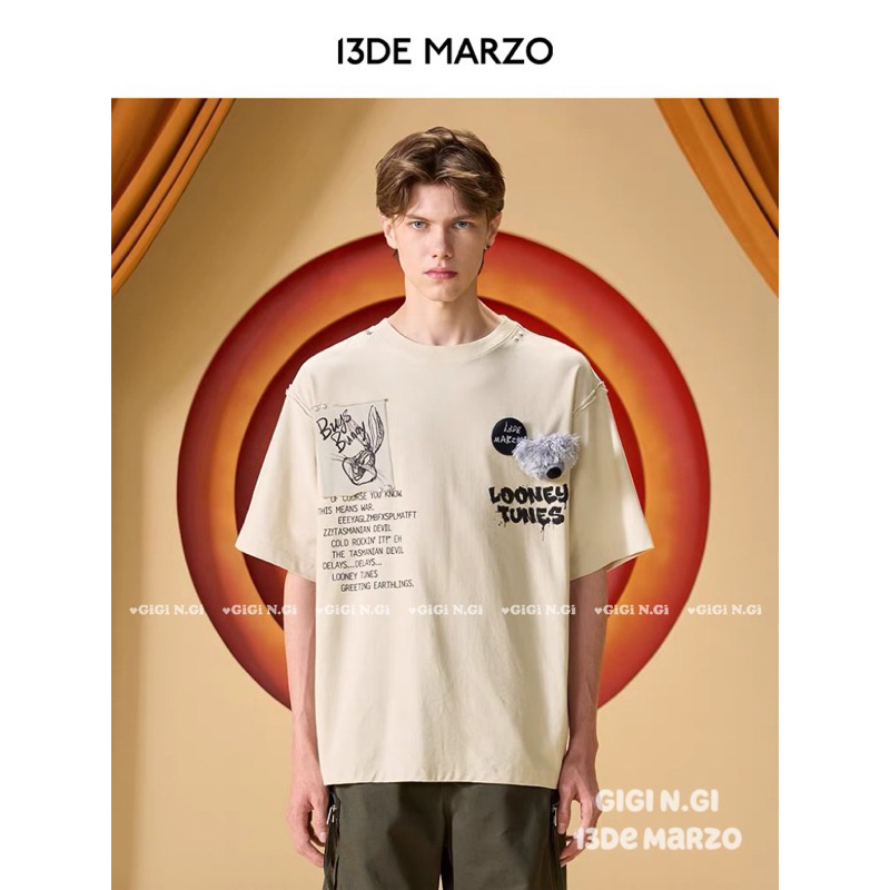 เสื้อยืด 13DE MARZO RABBIT LOONEY