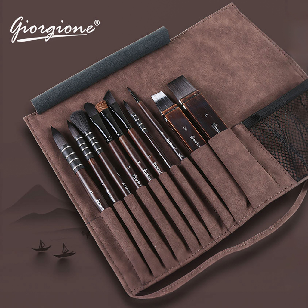 ชุดแปรงแต่งหน้า Giorgione พรีเมี่ยม 10 ชิ้น