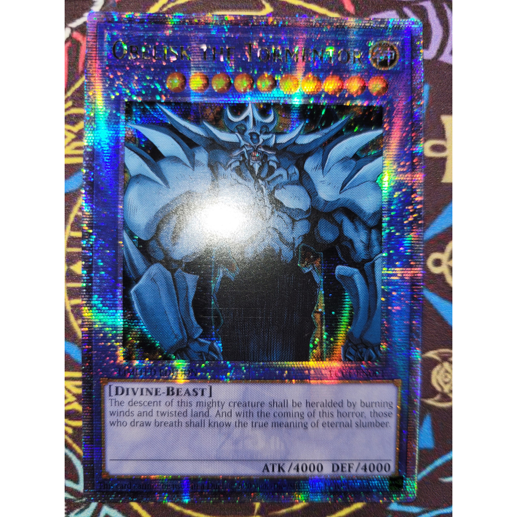 การ์ด Yugioh - TCG (UK) - Obelisk the Tormentor / LC01-EN001