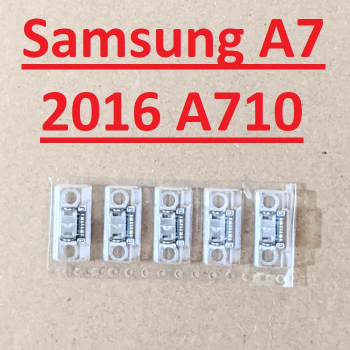 Samsung A7 2016 A710 Charger USB Port เมนบอร์ด (Leggle Pin) อะไหล่ทดแทน