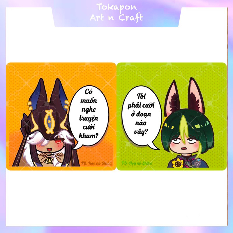 Cyno x Tignari meme สติ๊กเกอร์