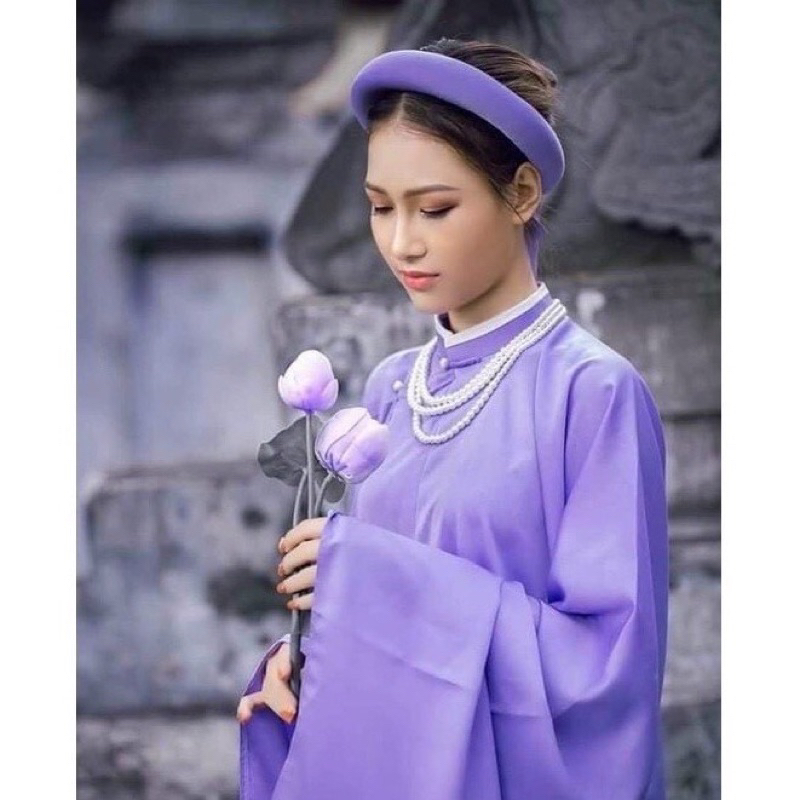 โซ่สร้อยคอ 3 ตัว หรูสุด ao dai แบบที่ 1