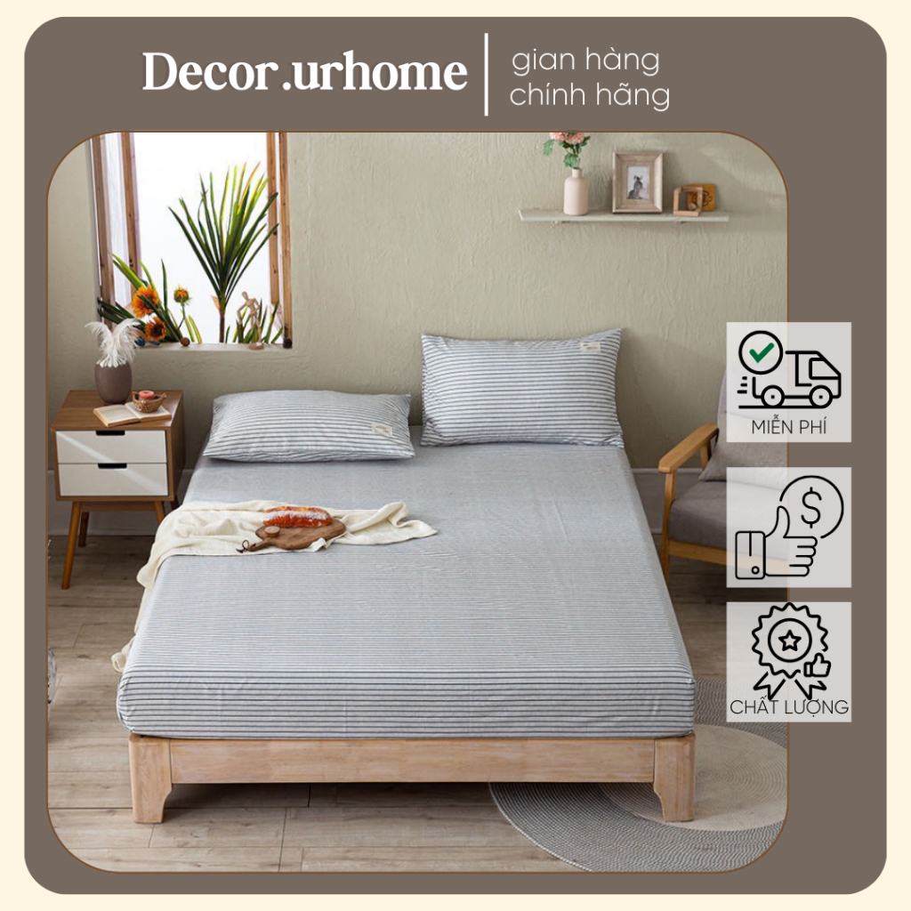 ผ้าฝ้าย TICI| SET 3 ชิ้น SUPER SIMPLE CHECKED TICI BEDDINGS - ใหม่ 2021