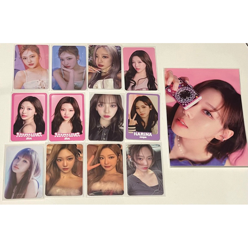 การ์ด CORNERED GOODS AESPA OFFICIAL