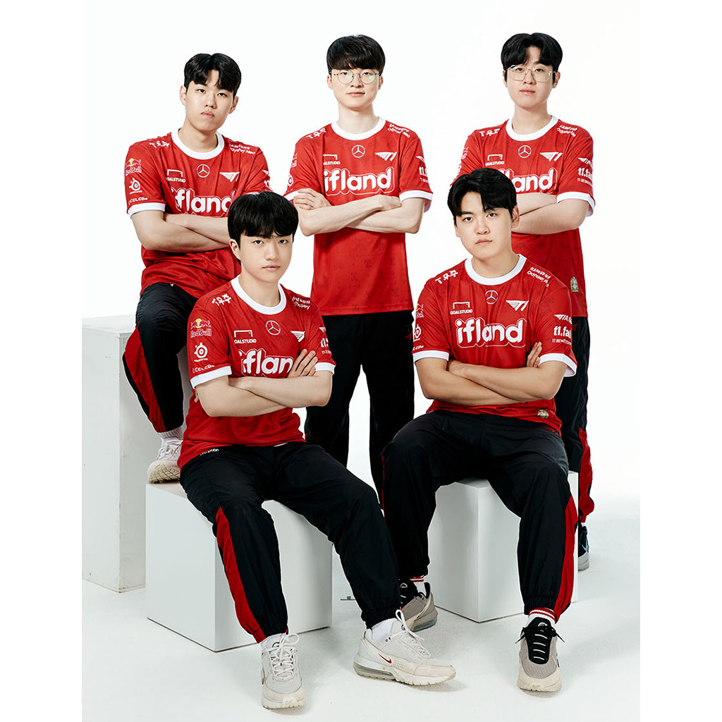 T1 2023 LCK Summer เสื้อยืดใหม่ (ชื่อ Upon Request)