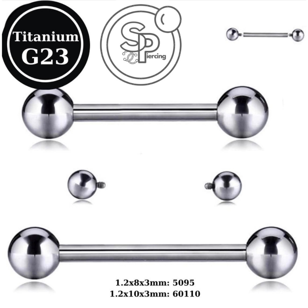 RECOMMENDED 2 BASIC TITANIUM G23 BALLS/ BASIC RINGS