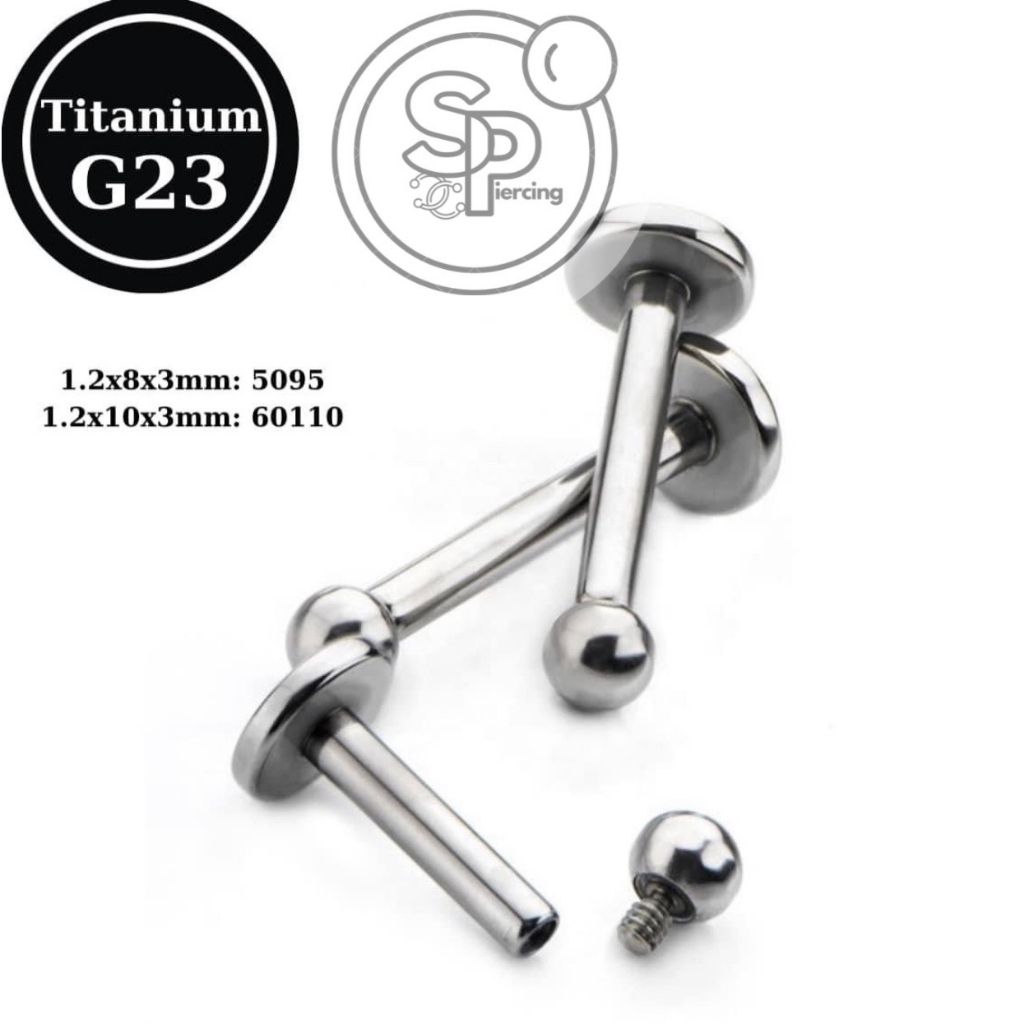TITANIUM LIP RINGS G23/ BASIC RINGS