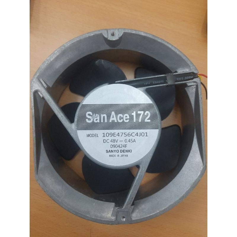 FAN 48V/0.45A ขนาด 172x172x51(mm) SANYODEKI ลมแรง