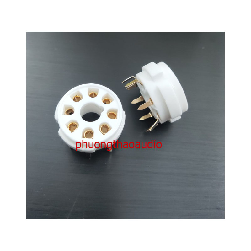 ฐานโคมไฟ PCB 8 พินใช้สําหรับโคมไฟ 6P3P/ 6n8p/ 6n9p/ 5Z3P