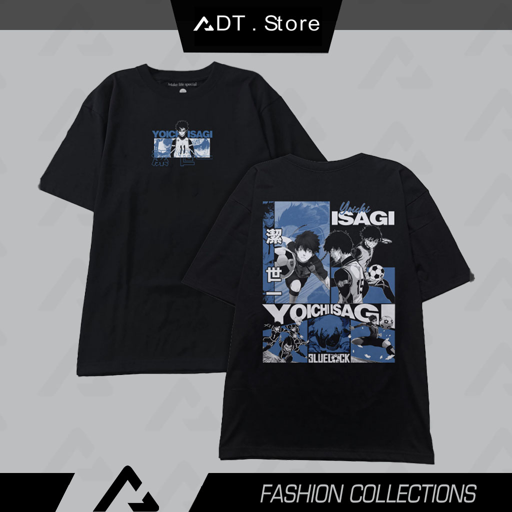 เสื้อยืด Blue Lock พิมพ์ลาย Isagi และ Bchira คุณภาพดีและราคาถูก