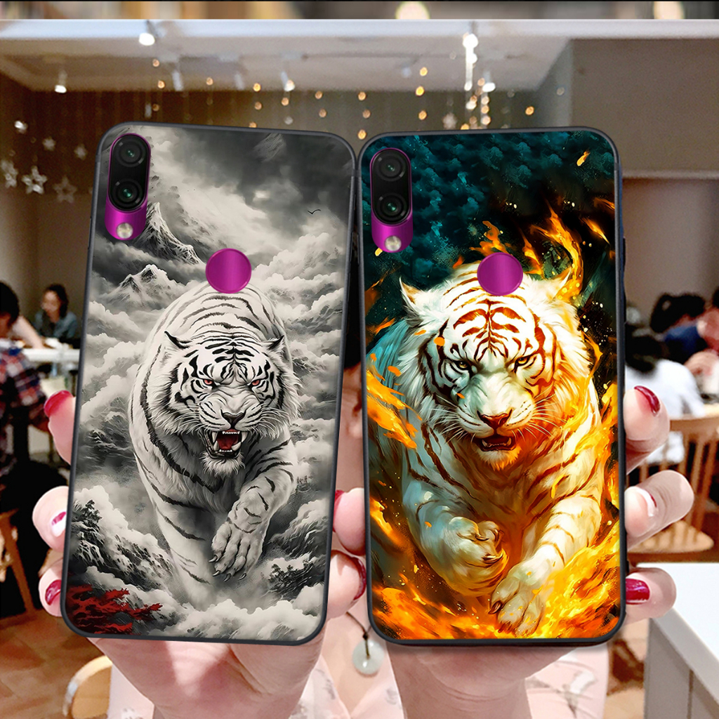 Xiaomi Redmi Note 7 / Note 7 Pro / Redmi 7 Case With Beautiful 3d Tiger Dragon Motifs hot trend 2023