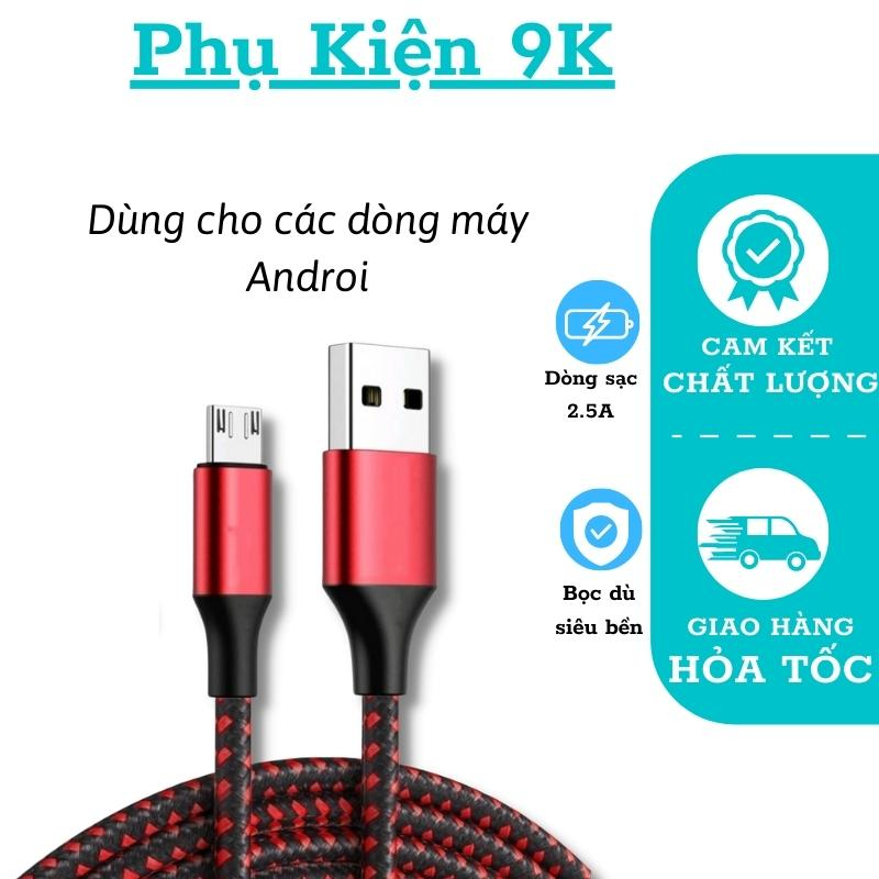 [เครื่องชาร์จของแท้] สายชาร์จ Android สายชาร์จ Android A83 หุ้มด้วยร่ม 4 คอร์ที่ทนทานเป็นพิเศษสําหรั