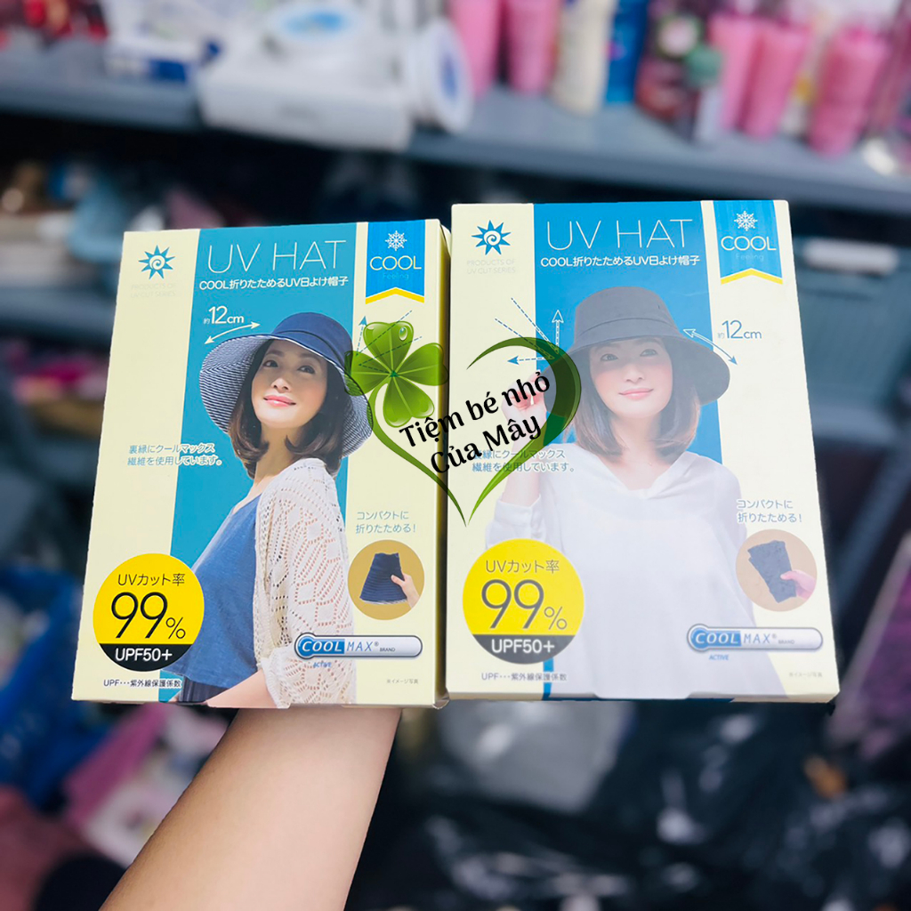 หมวกกันแดด Cool Max 99% UVUPF 50+ PREMIUM JAPANESE