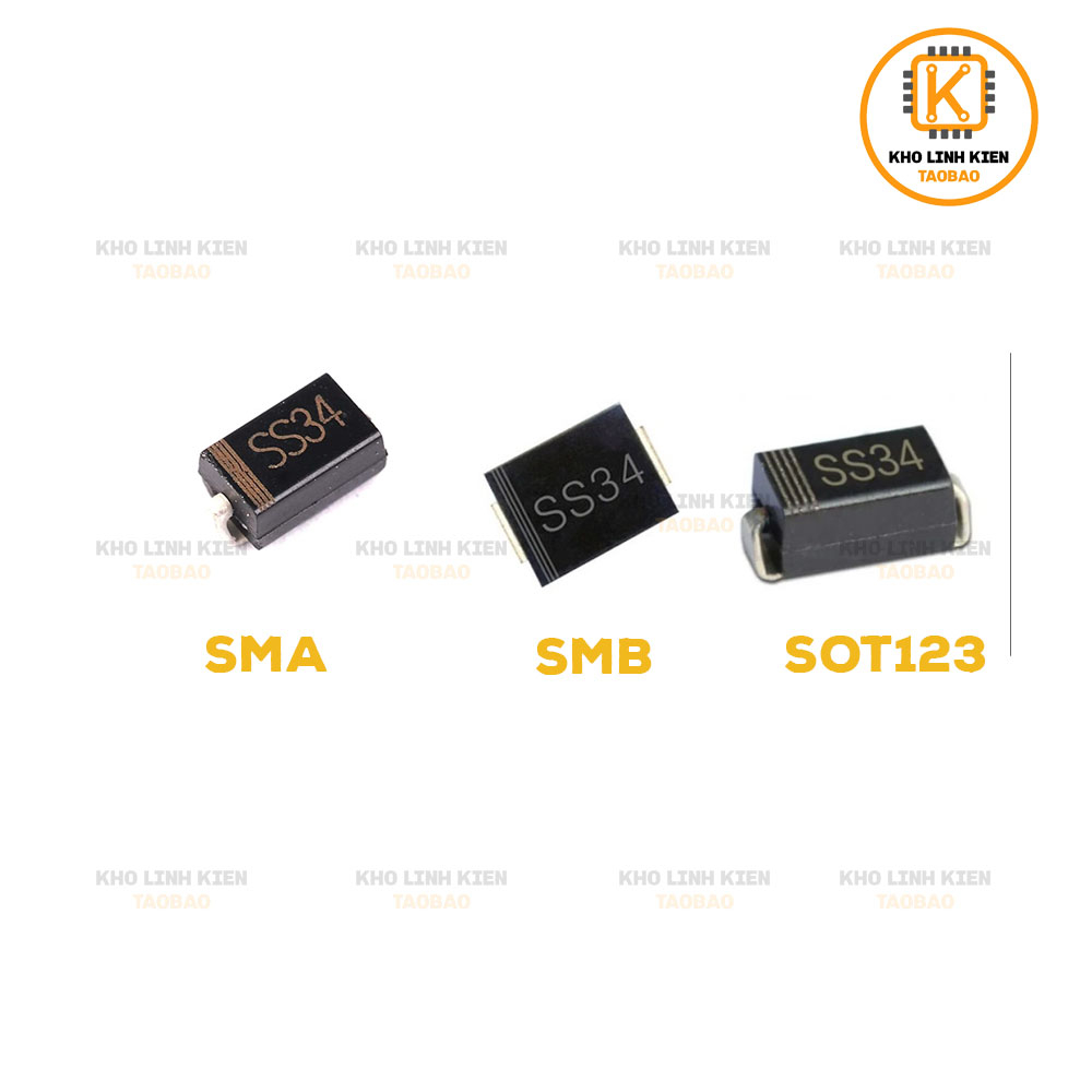 Schottky Diode SS34 3A 40V