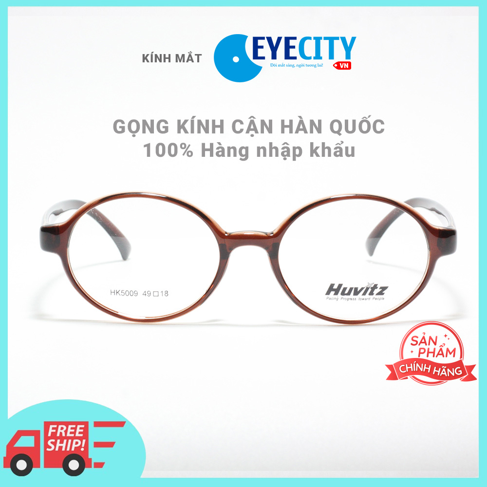 กรอบแว่นตาผู้หญิงเกาหลีทําจากพลาสติกคุณภาพสูง Huvitz HK5009-C12