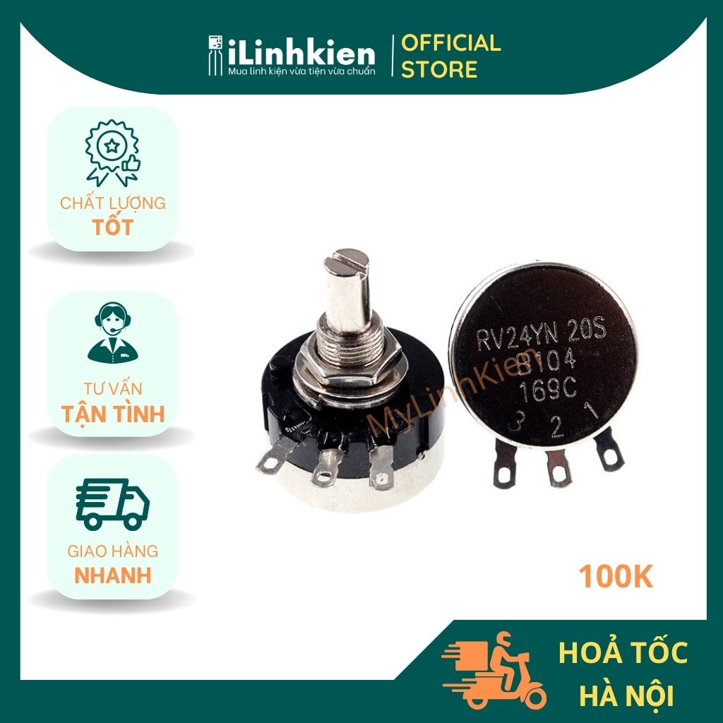 คุณภาพดี TOCOS RV24YN 20S B104 potentiometer