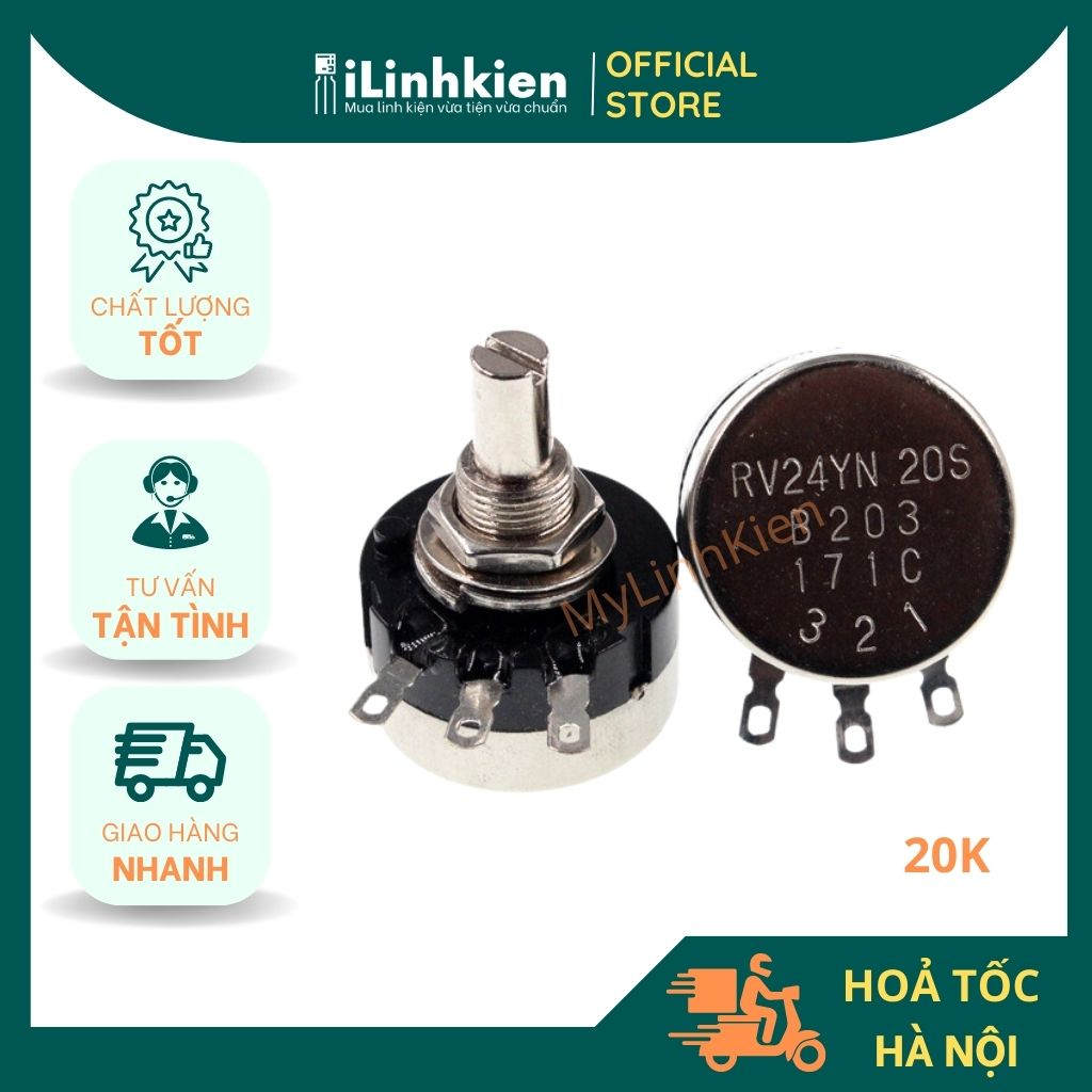 คุณภาพดี TOCOS RV24YN 20S B203 potentiometer