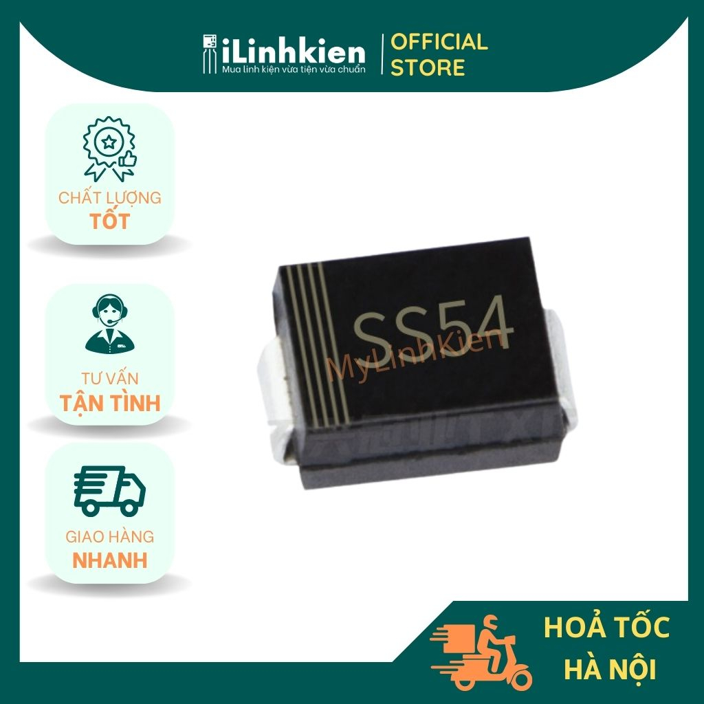 1N5824 SS54-SMC Schottky Diode 5A 40V