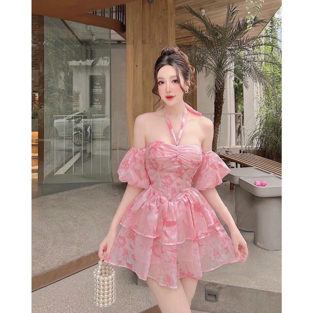 เซ็กซี่มากคุณภาพสูงดอกไม้ CHIFLOWER DRESS THAT ดึงดูดดวงตาทั้งหมด