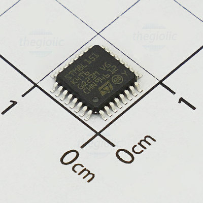 STM8L151K4T6, 8-Bit STM8 ไมโครคอนโทรลเลอร์, 16MHz, 16KB FLASH, 32-LQFP