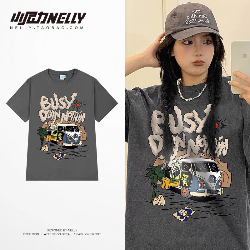 เสื้อยืด NELLY COTTON 100%