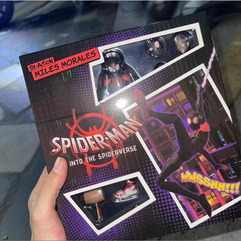 ราคาถูก Spider Man Miles Morales Sentinel Bootleg รุ่น 1/12 สเกล