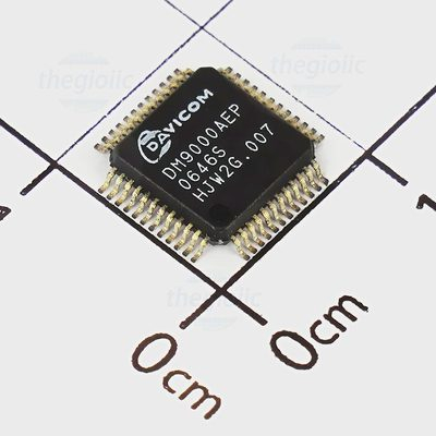 DM9000AEP คอนโทรลเลอร์อีเธอร์เน็ต IC 48-LQFP