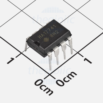 [2 ชิ้น]- HA17741 IC เครื่องขยายสัญญาณการทํางานอเนกประสงค์ทั่วไป, 8-DIP