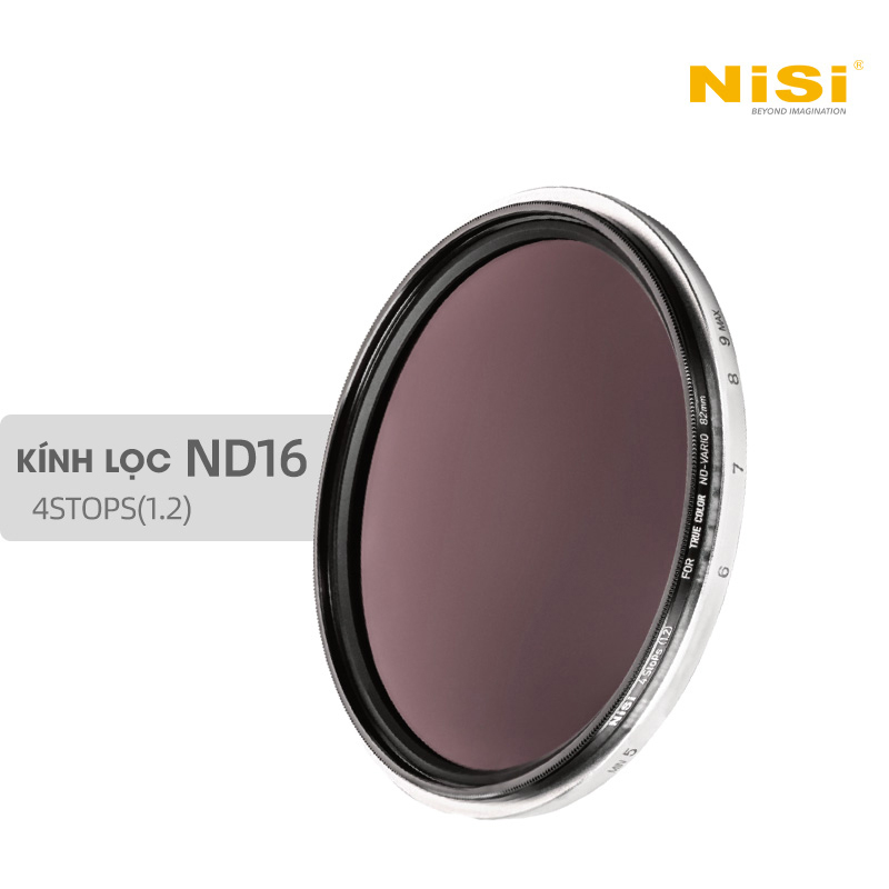 Filter NiSi ND16 ( 4 Stop🚚 Round Filter For Swift NiSi True Color 82mm - CINEFACTORY