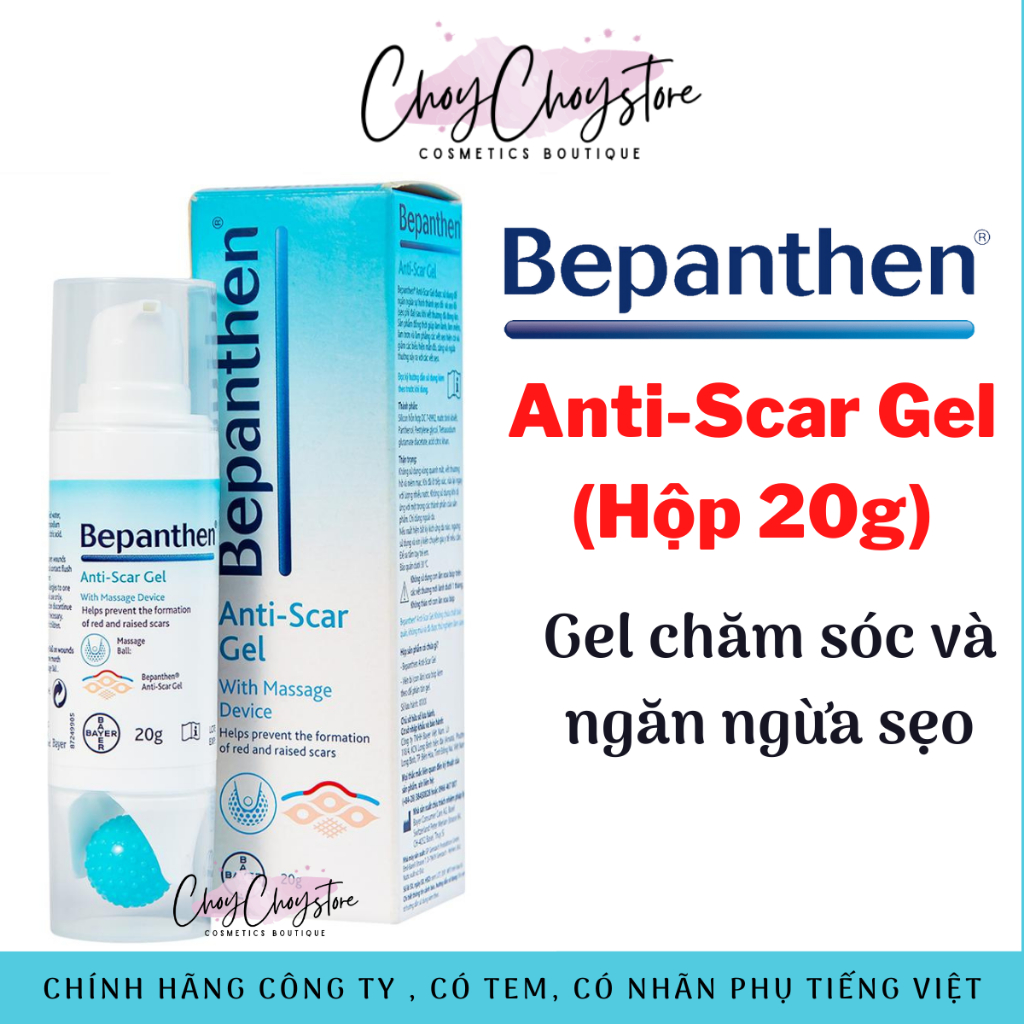 ( สินค ้ าของบริษัท ) Bepanthen Anti-Scar Gel ( กล ่ องละ 20g )